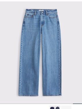 Abercrombie & Fitch low rise ultra loose jean